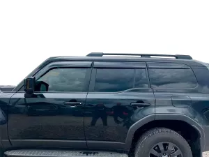 Дефлектори вікон Toyota LC Prado V (J250; 24-) - Hawk (накладні, 6 шт) 2