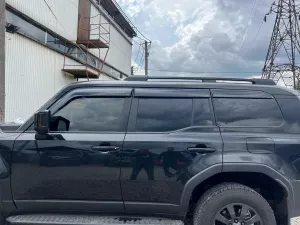 Дефлектори вікон Toyota LC Prado V (J250; 24-) - Hawk (накладні, 6 шт) 3