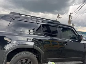 Дефлектори вікон Toyota LC Prado V (J250; 24-) - Hawk (накладні, 6 шт) 5