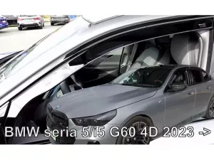 Дефлектори вікон BMW 5/i5/M5 G60/G90 (24-) - Heko (вставні) 5