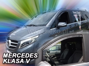 Дефлекторы окон Mercedes Vito W638 (96-03) - Heko (вставные) 4
