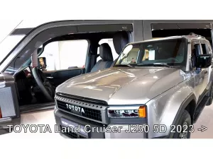 Дефлектори вікон Toyota LC Prado V (J250; 24-) - Heko (вставні) 4