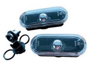 Боковые повторители поворота VW Golf IV (97-03) - чёрные 3