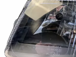 Фары чёрные VW Passat B5 3B (96-00) - H7 / H4 с противотуманками 7