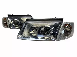 Фары передние VW Passat B5 3B (96-00) - хром 5