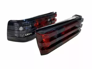 Фонари задние Mercedes C W201 (190) (82-93) - красно-дымчатые 6