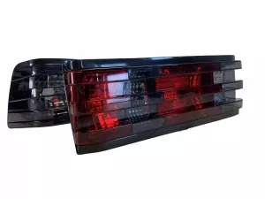 Фонари задние Mercedes C W201 (190) (82-93) - красно-дымчатые 7
