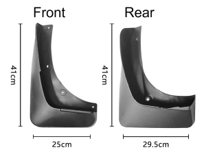 Бризковики BMW X6 E71 / E72 (08-14) - Premium 4
