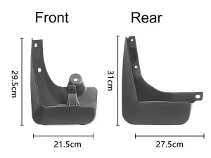 Бризковики BMW 5 F10/F11 (10-17) - Classic 4