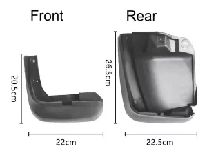 Брызговики Honda Civic IX (12-15) Sedan - Premium 4