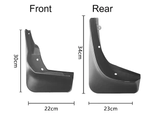 Брызговики Mercedes GLA X156 (200, 220; 14-20) - Classic 6