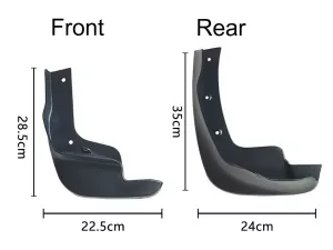 Бризковики Nissan Qashqai II (j11; 14-21) - Classic 4