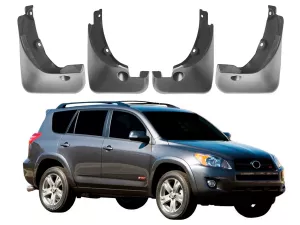 Брызговики Toyota Rav4 III (XA30; 06-12) с расширителями - Classic