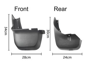 Брызговики Infiniti QX60/JX35 (13-20) - Premium 4