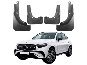 Бризковики Mercedes GLC II X253 (23-) з порогами - Premium