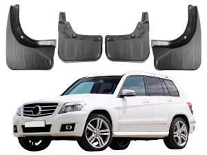 Бризковики Mercedes GLK X204 (08-15) без порогів - Premium