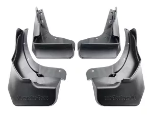 Бризковики Mercedes ML W166 (11-15) з підніжками - Premium (4 шт) 3