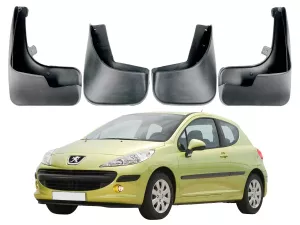 Бризковики Peugeot 207 (06-12) - Premium