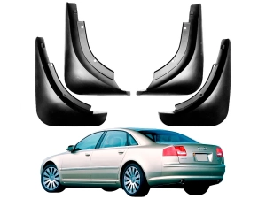 Брызговики Audi A8 D3 (02-10) - Premium