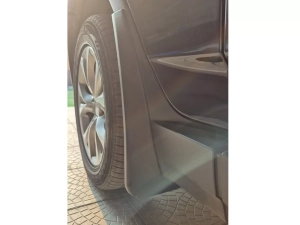 Бризковики BMW X3 E83 (03-10) з порогами - Premium 5