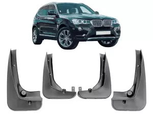 Брызговики BMW X3 F25 (11-17) без подножек - Premium