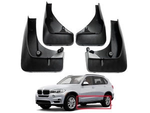 Бризковики BMW X5 F15 (13-18) з порогами - Premium
