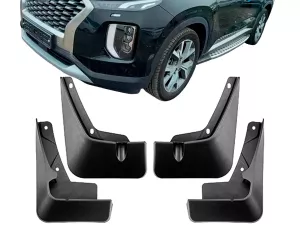 Бризковики Hyundai Palisade (19-) з порогами - Premium
