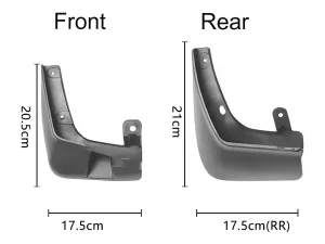 Бризковики Kia Cerato I (LD; 07-09) Sedan - Premium 4