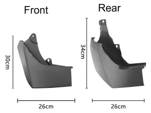 Бризковики Land Rover Discovery IV (L319; 10-16) - Premium 4