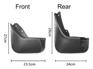 Брызговики LR Discovery Sport I (L550; 14-18) - Premium 4