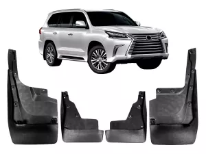 Бризковики Lexus LX 570 (16-21) - Premium (4 шт)