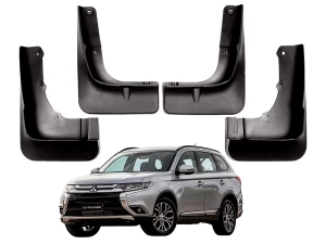 Брызговики Mitsubishi Outlander III (16-21) рестайлинг - Premium