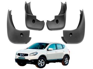 Брызговики Nissan Qashqai I (J10; 07-13) - Premium