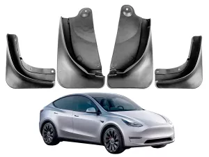 Брызговики Tesla Model Y (20-24) - Premium