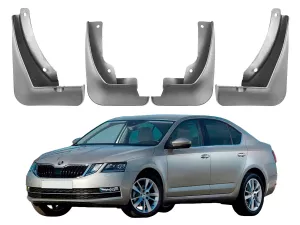 Брызговики Skoda Octavia A7 (17-19) Лифтбэк / Универсал - Premium
