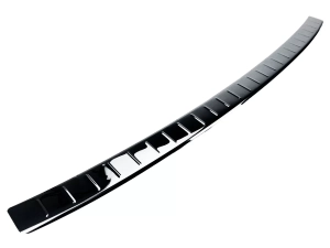 Накладка на задній бампер Skoda Octavia A5 (05-09) Універсал - Nitto (чорна)