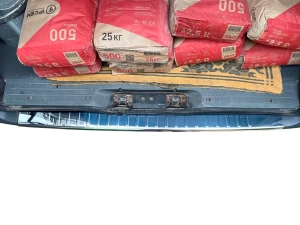 Накладка на задній бампер Mercedes Vito W639 (03-14) - Nitto (хром) 4