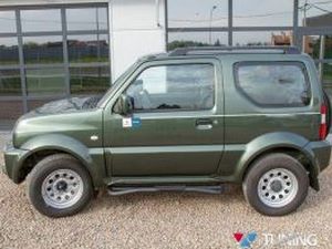 Трубы боковые SUZUKI Jimny (1998-) чёрные "Off-road" 3