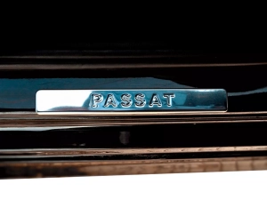 Накладки на пороги VW Passat B7 (11-15) - Omsa (вузькі) 7