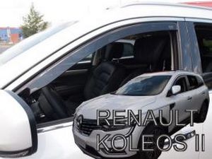 Дефлекторы окон Renault Koleos II (HC; 16-) - Heko (вставные) 4