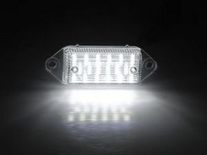 Подсветка номера Mitsubishi Lancer X (07-15) - диодная 3