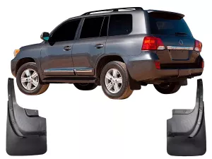 Брызговики Toyota LC J200 LC200 (07-21) без обвеса (задние)