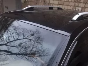 Рейлинги Porsche Cayenne I (9PA; 03-10) - Skyport (серые) 5
