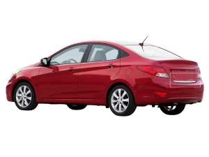 Хром на кромку багажника Hyundai Accent Solaris (10-17) Sedan - Carmos 4