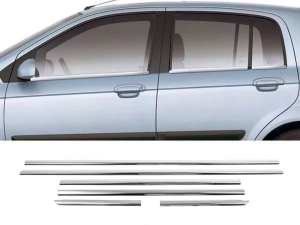 Хром нижні молдинги вікон Hyundai Getz (02-11) - Carmos