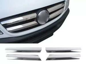 Хром накладки на решітку Mercedes Sprinter W906 (06-12) - Carmos
