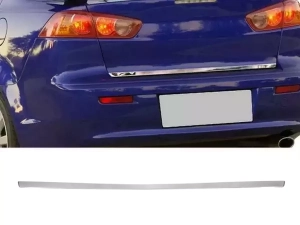 Хром на кромку багажника Mitsubishi Lancer X (07-15) Sedan - Carmos 1
