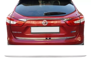 Хром на кромку багажника Nissan Qashqai II (J11; 14-21) - Carmos