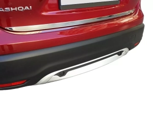Хром на кромку багажника Nissan Qashqai II (J11; 14-21) - Carmos 3