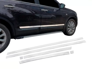 Хром молдинг дверной Nissan Qashqai I (J10; 07-13) - Carmos